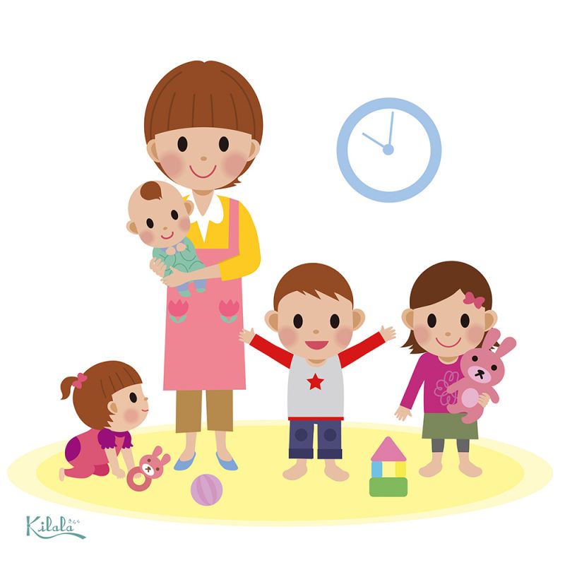 phụ nữ hiện đại vừa nuôi con vừa đi làm